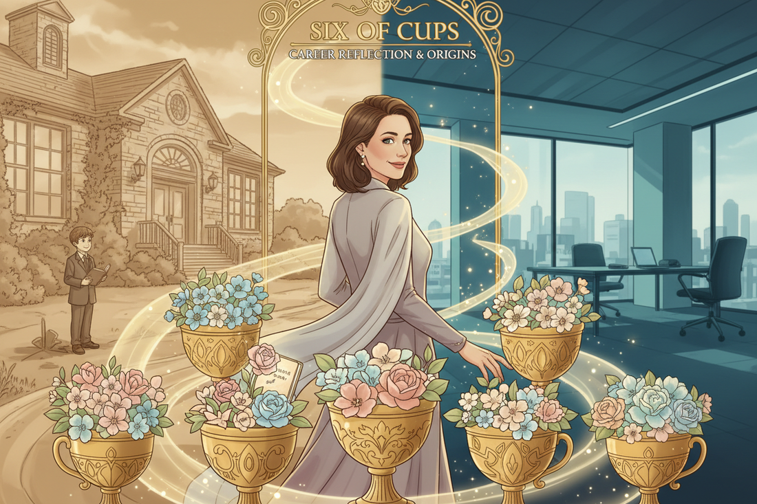 Six of Cups in Career Readings: Returning to Roots & Childhood Dreams - Nicole's ritual universe