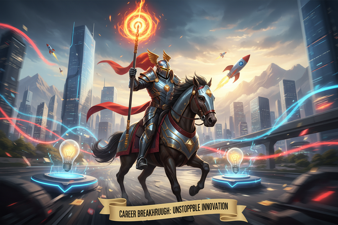 Knight of Wands in Career Readings: Bold Moves & Ambitious Pursuit - Nicole's ritual universe