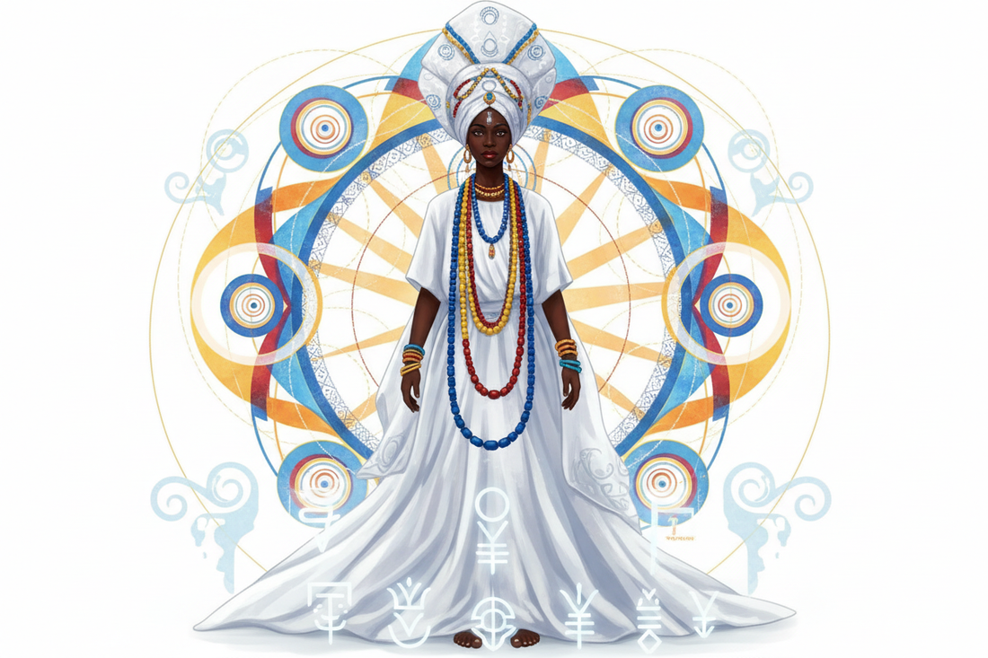 Caribbean Vodou & Santería Dress: White Clothing and Orisha Colors - Nicole's ritual universe