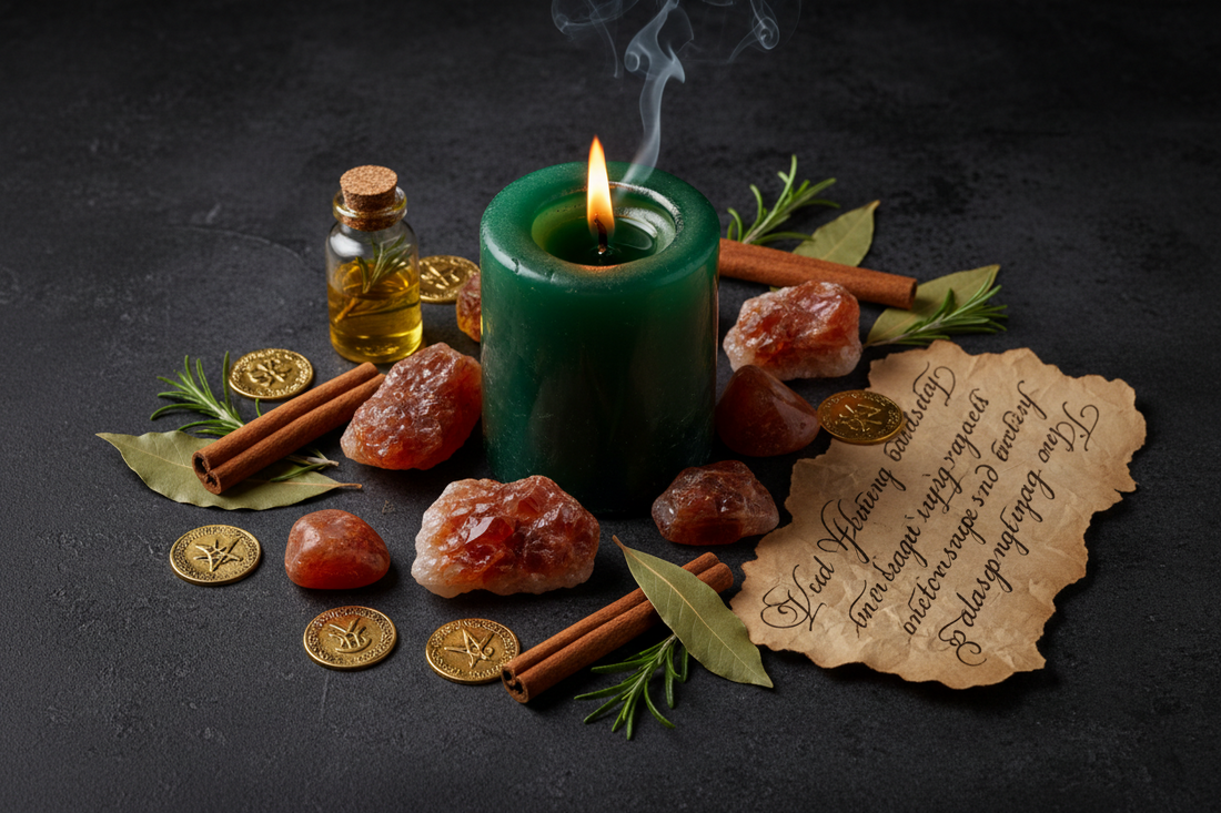 Carnelian Money Spell: Motivation & Action