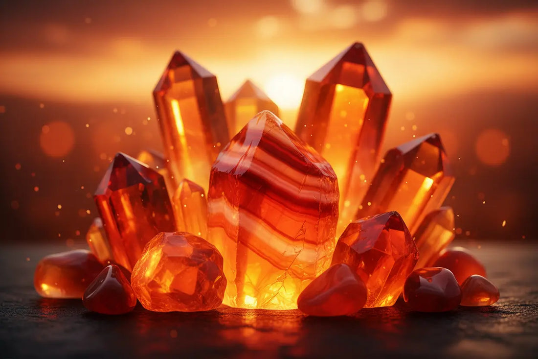 Carnelian for Motivation and Creativity: Complete Guide to the Artist's Stone and Action Catalyst Nicole's ritual universe