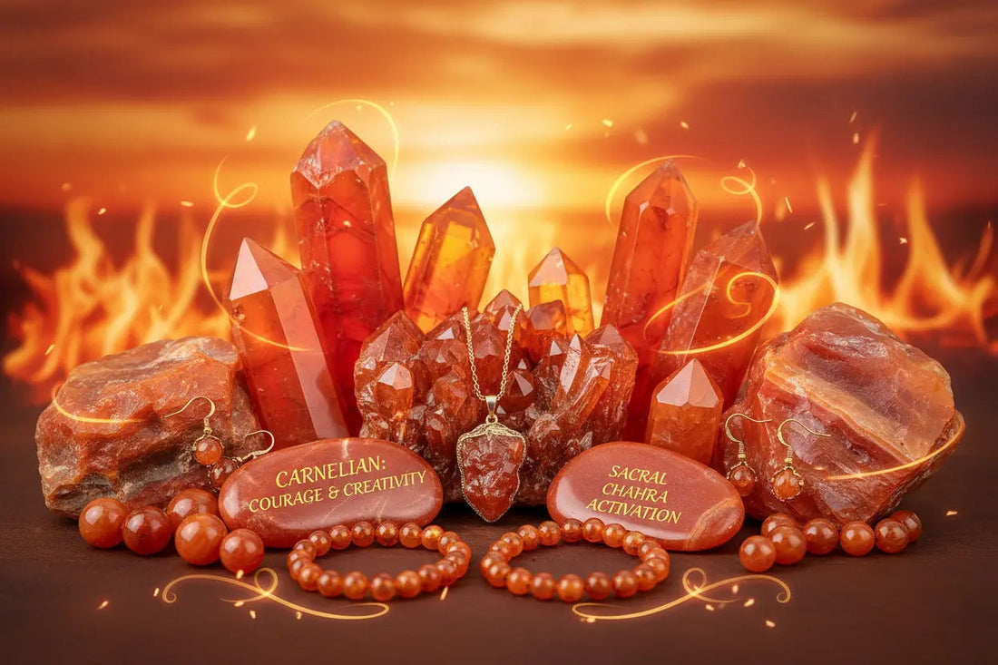 Carnelian Stone: Complete Guide to the Crystal of Courage & Creativity - Nicole's ritual universe