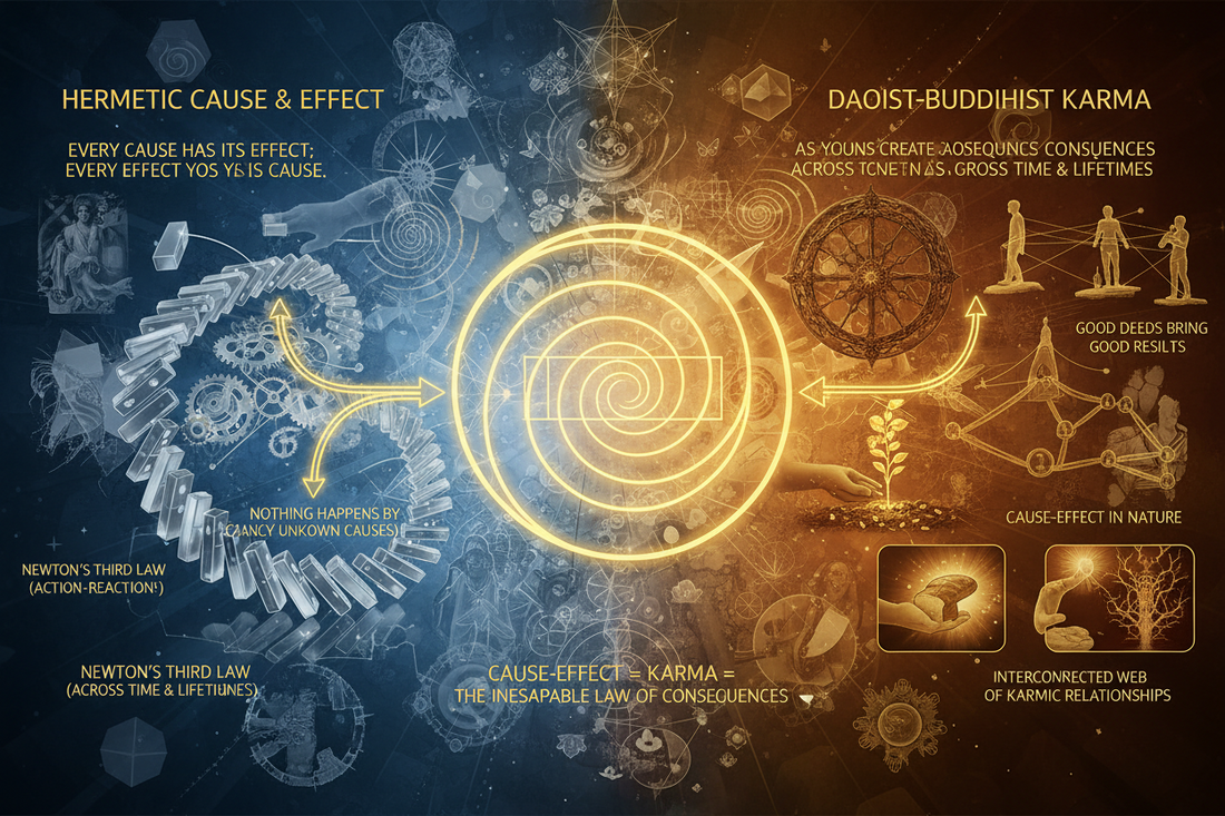 Cause and Effect ↔ Karma: Universal Law - Nicole's ritual universe