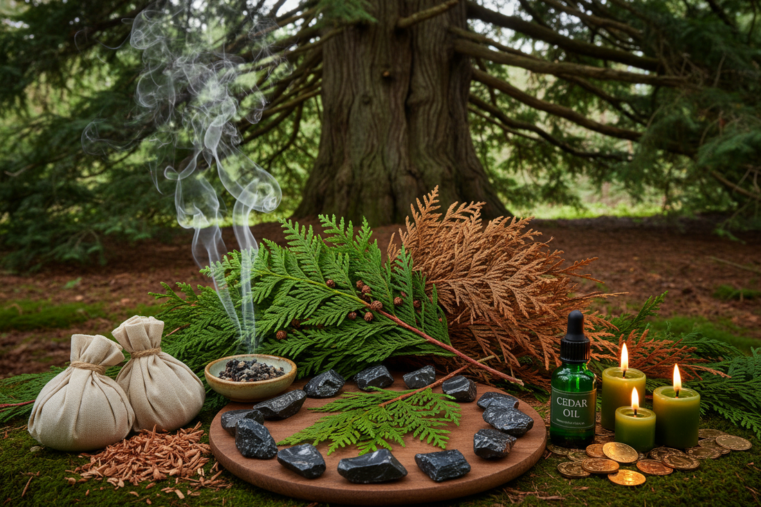 Cedar Magic: Purification, Grounding & Prosperity - Nicole's ritual universe