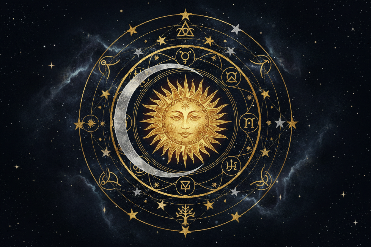 Celestial Symbols: Sun, Moon, Stars & Planetary Correspondences | By ...