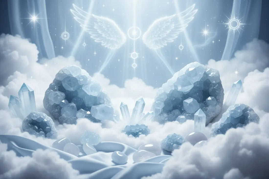 Celestite: Angelic Realm & Serenity Crystal - Complete Guide Nicole's ritual universe