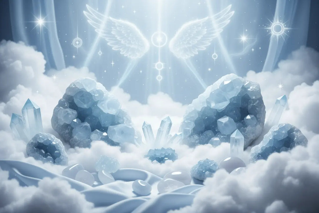 Celestite: Angelic Realm & Serenity Crystal - Complete Guide Nicole's ritual universe