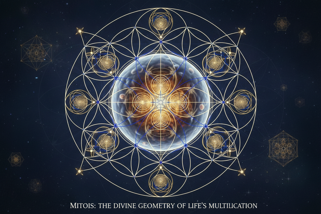 Cell Division and Sacred Geometry: Mitosis as Flower of Life