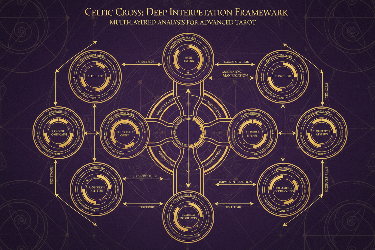 Celtic Cross Position Meanings Deep Dive | Advanced Tarot Analysis ...
