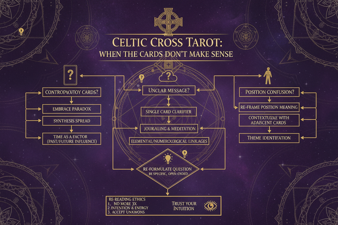 Celtic Cross Troubleshooting: When Cards Don't Make Sense - Nicole's ritual universe