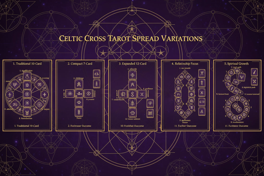 Celtic Cross Variations: 5 Different Layouts - Nicole's ritual universe