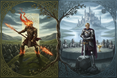 Celtic Hero Cycles: Cú Chulainn and Arthur - Warriors and Kings