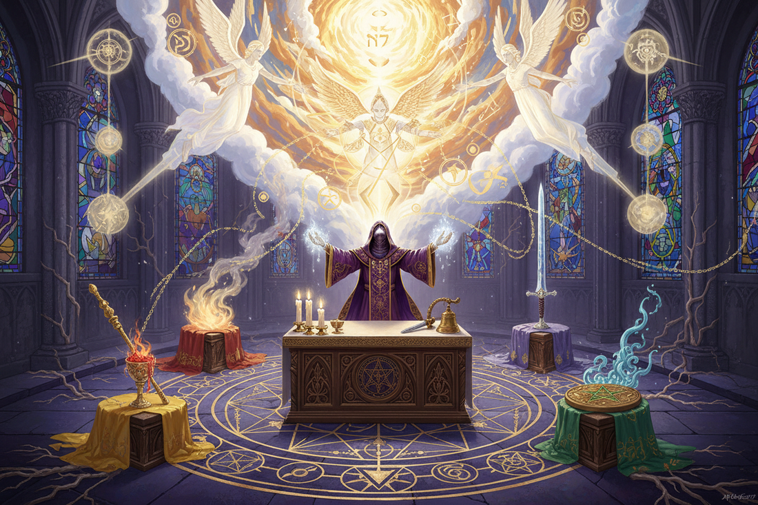 Ceremonial Magic Explained: Sacred Space and Ritual Foundations