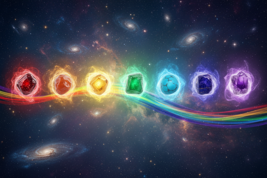 Chakra Colors & Crystals: The Complete Reference Guide for Every Energy Center Nicole's ritual universe