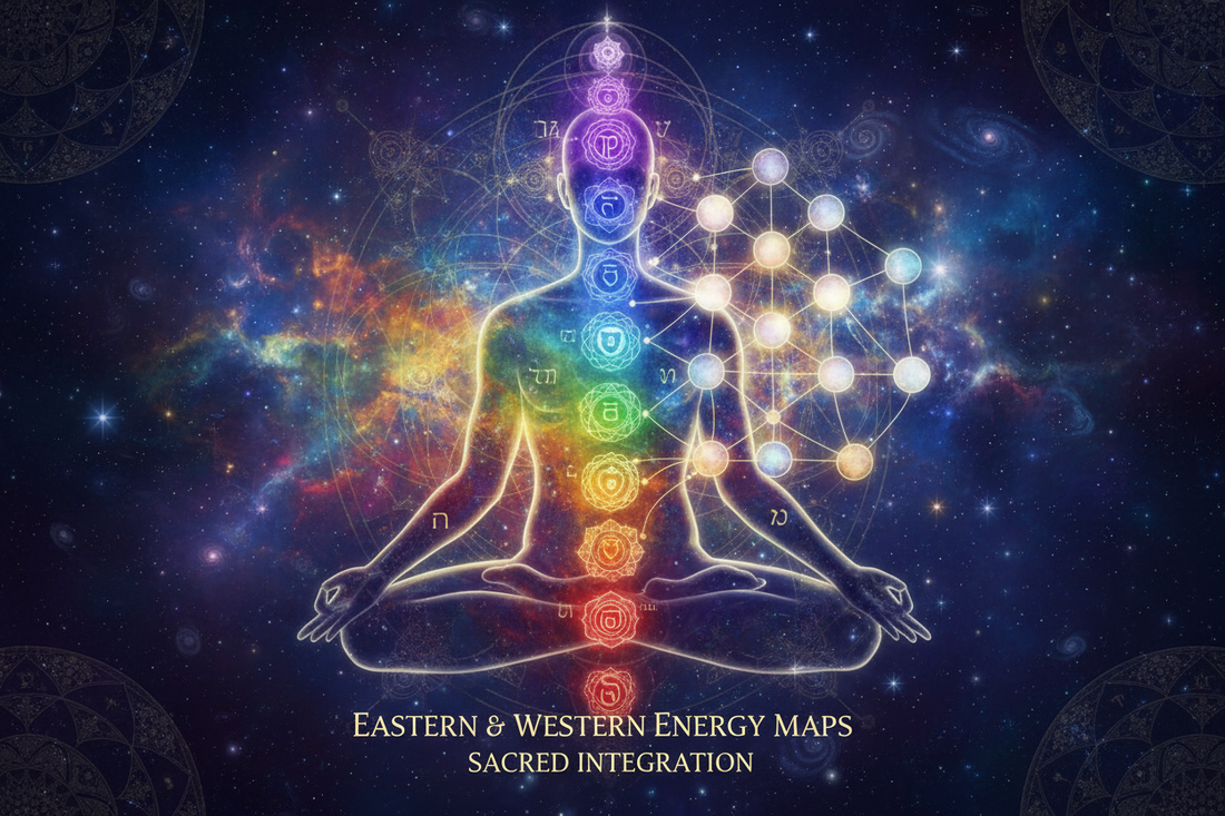 Chakras vs Sephiroth: Eastern & Western Energy Maps Compared - Nicole's ritual universe