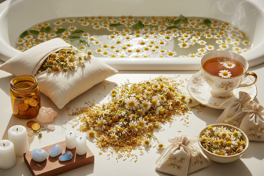 Chamomile Magic: Sleep, Money & Calming