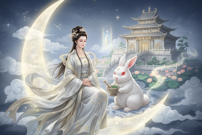 Mid-Autumn Folklore: Chang'e Legends, Moon Rabbit, and Reunion Stories