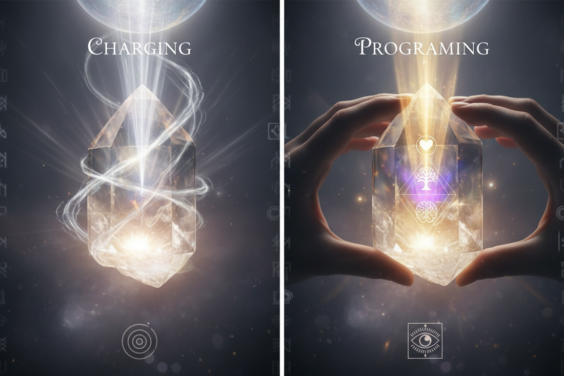 Charging vs Programming: Energy vs Intention - Nicole's ritual universe