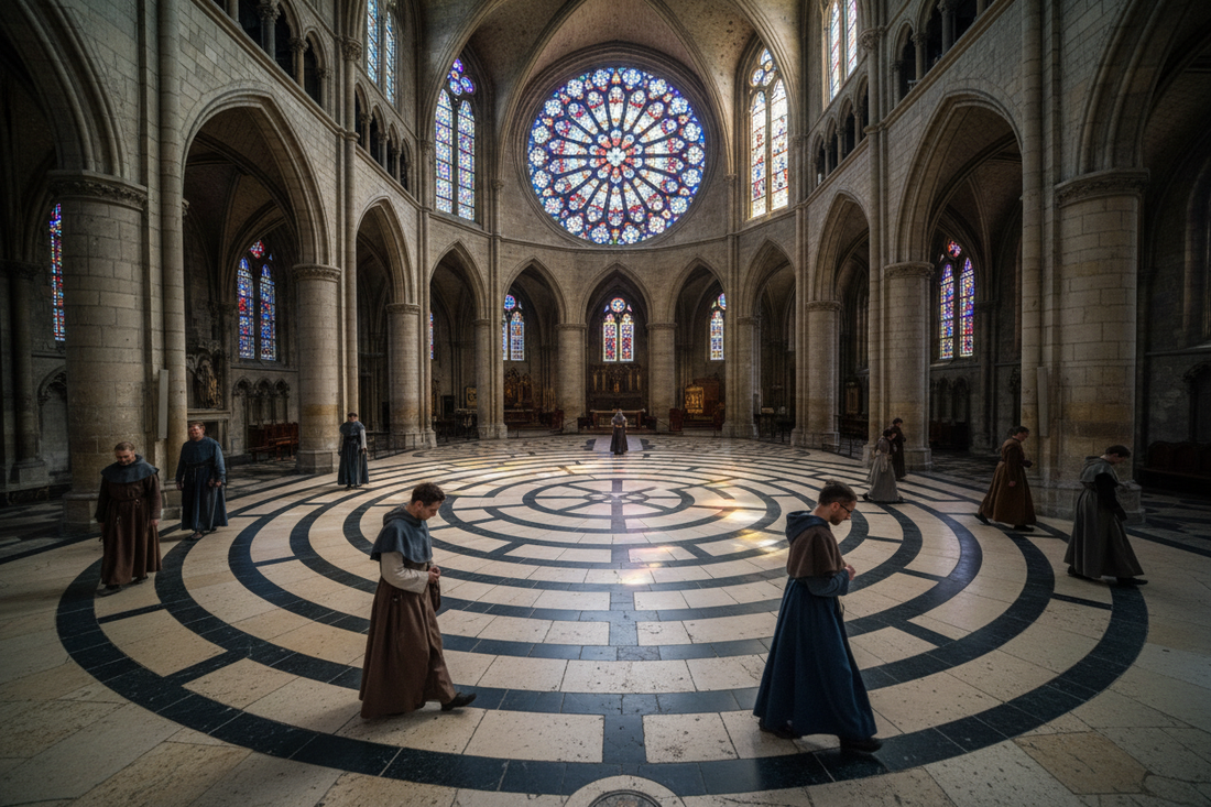 Chartres Cathedral: Labyrinth and Pilgrimage Path