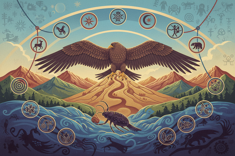 Cherokee Unetlanvhi: The Creator - The Apportioner & Earth Diver ...