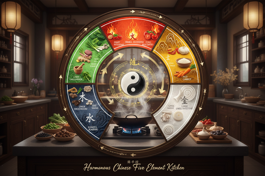 Chinese Five Element Cooking: Wood, Fire, Earth, Metal, Water - Nicole's ritual universe