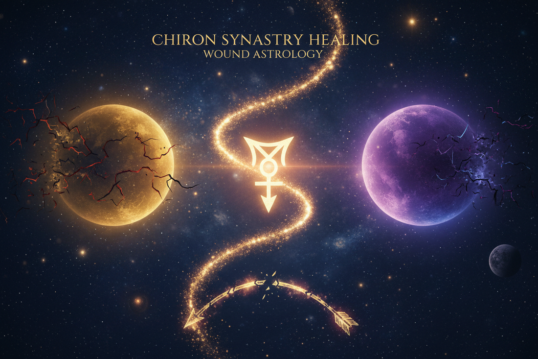 Chiron Conjunct Venus Synastry: The Wound That Opens the Heart