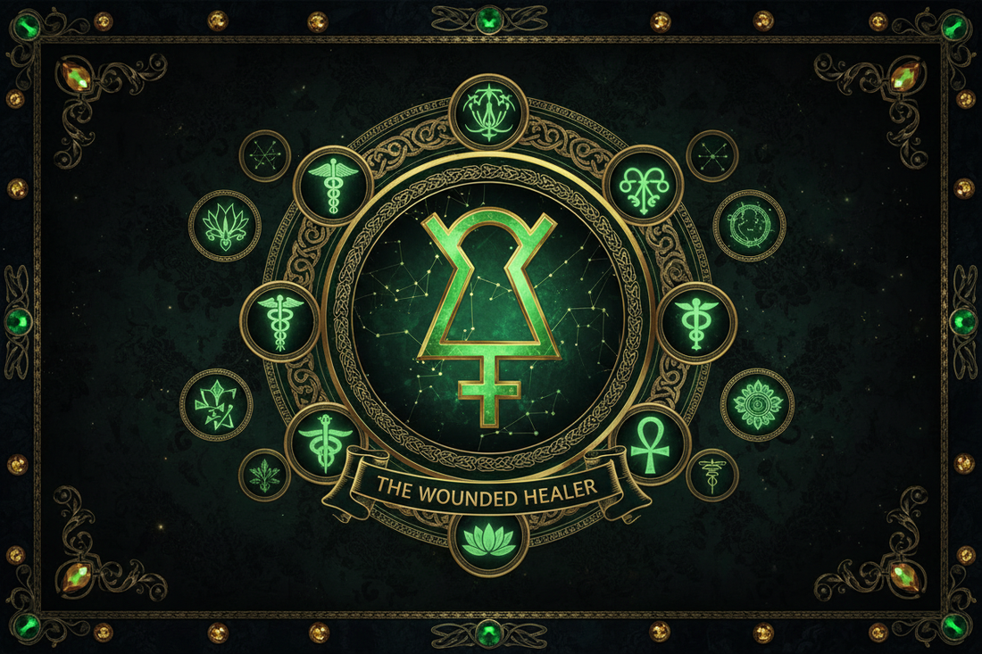 Chiron in Astrology: The Wounded Healer - Complete Guide to Chironic Energy