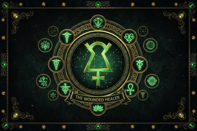 Chiron in Astrology: The Wounded Healer - Complete Guide to Chironic Energy