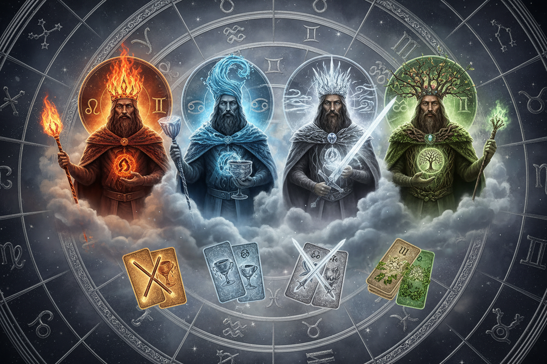 Chokmah & Tarot: The Four Twos, Four Kings & the Wisdom Sephirah