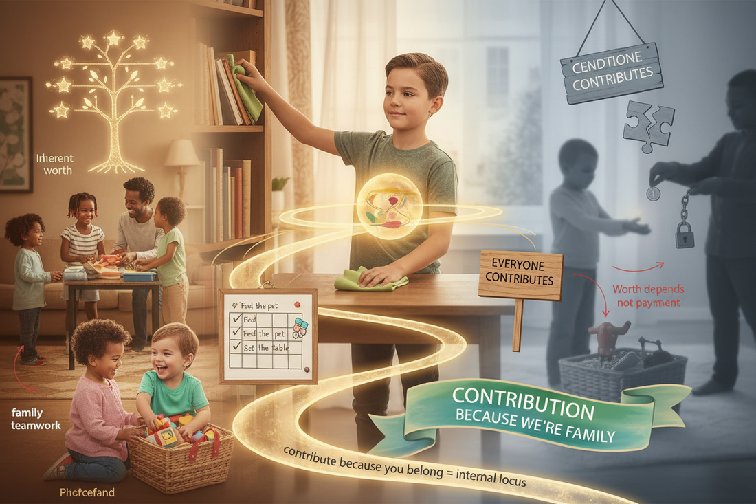 Chores and Internal Locus: Contribution, Not Earning Love