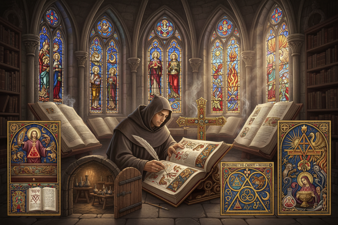 Alchemy and Christianity: Spiritual Symbolism in Medieval Monasteries - Nicole's ritual universe