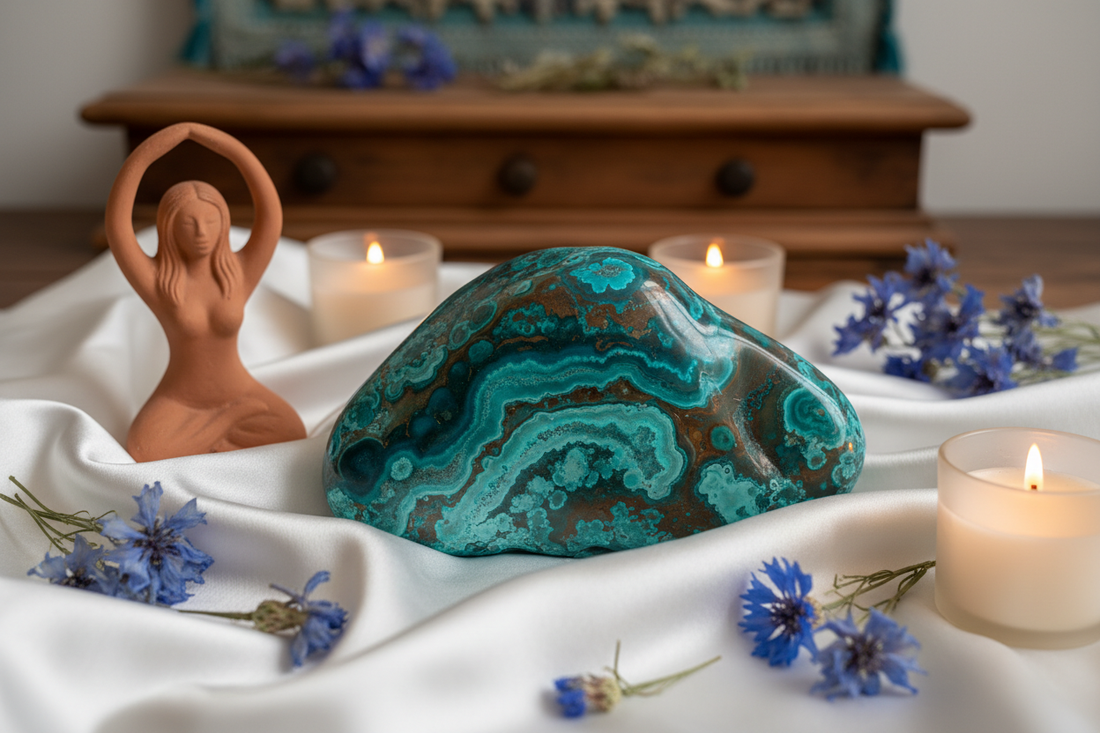 Chrysocolla: Goddess Stone for Communication - Complete Guide