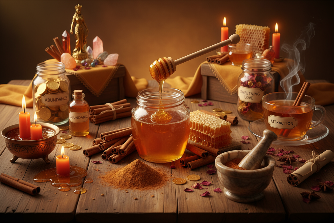 Cinnamon & Honey Magic: Sweetening Life & Attracting Abundance - Nicole's ritual universe