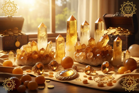 Citrine: The Stone of Abundance - Complete Guide to the Merchant's Stone - Nicole's ritual universe