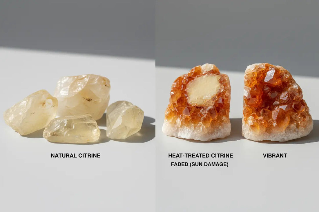 Citrine Fading: Heat-Treated vs Natural Truth - Nicole's ritual universe