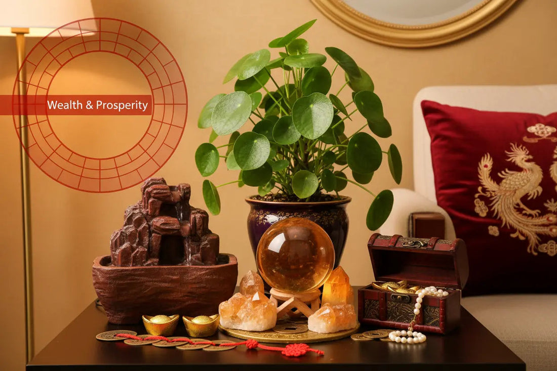 Citrine Feng Shui: Wealth Corner Placement Guide - Nicole's ritual universe