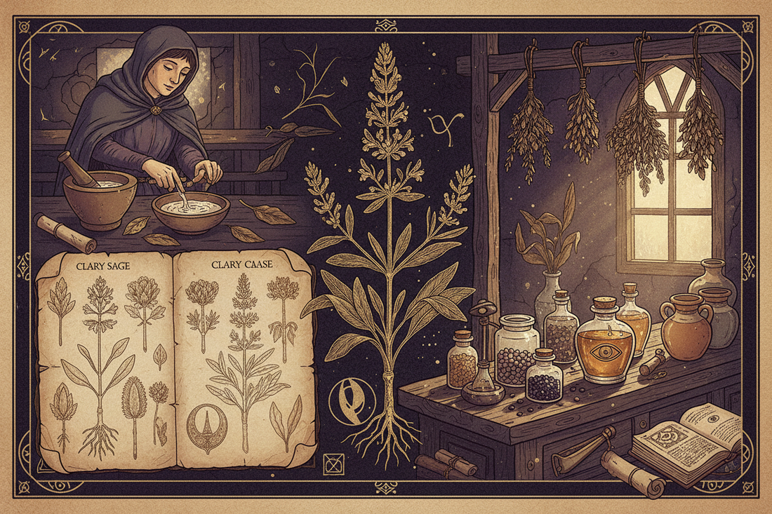 Clary Sage History, Folklore & Mythology: The Herb of Clear Sight Through the Ages