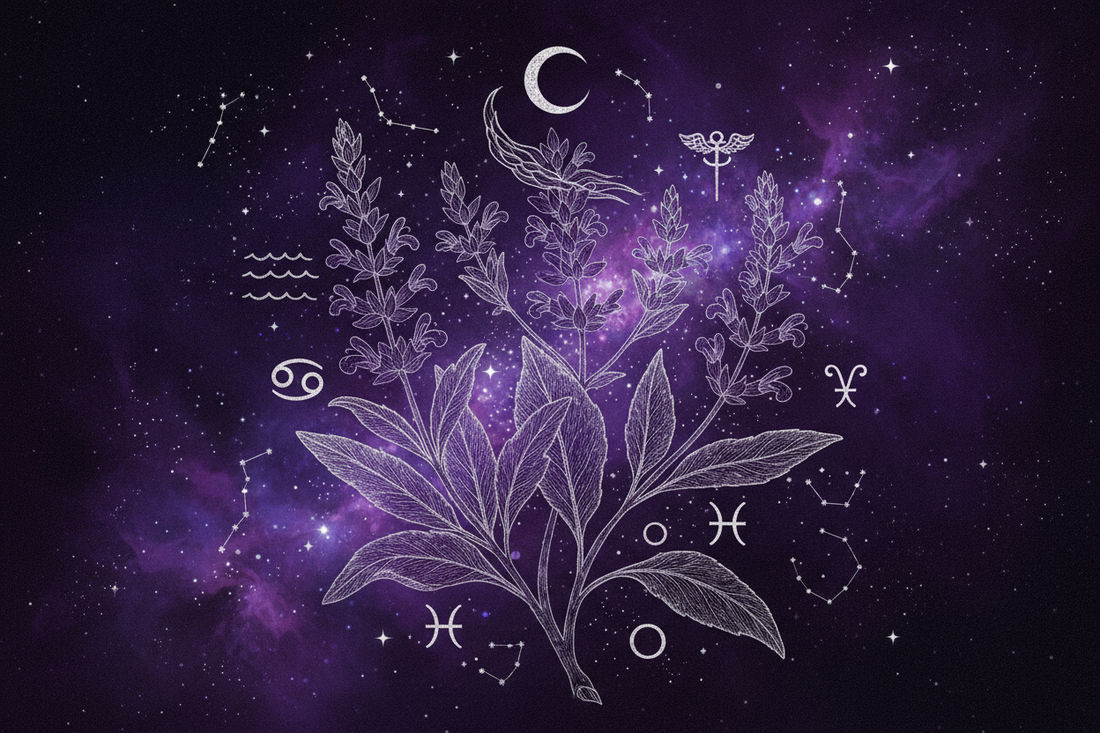 Clary Sage Planetary & Elemental Correspondences in Magic