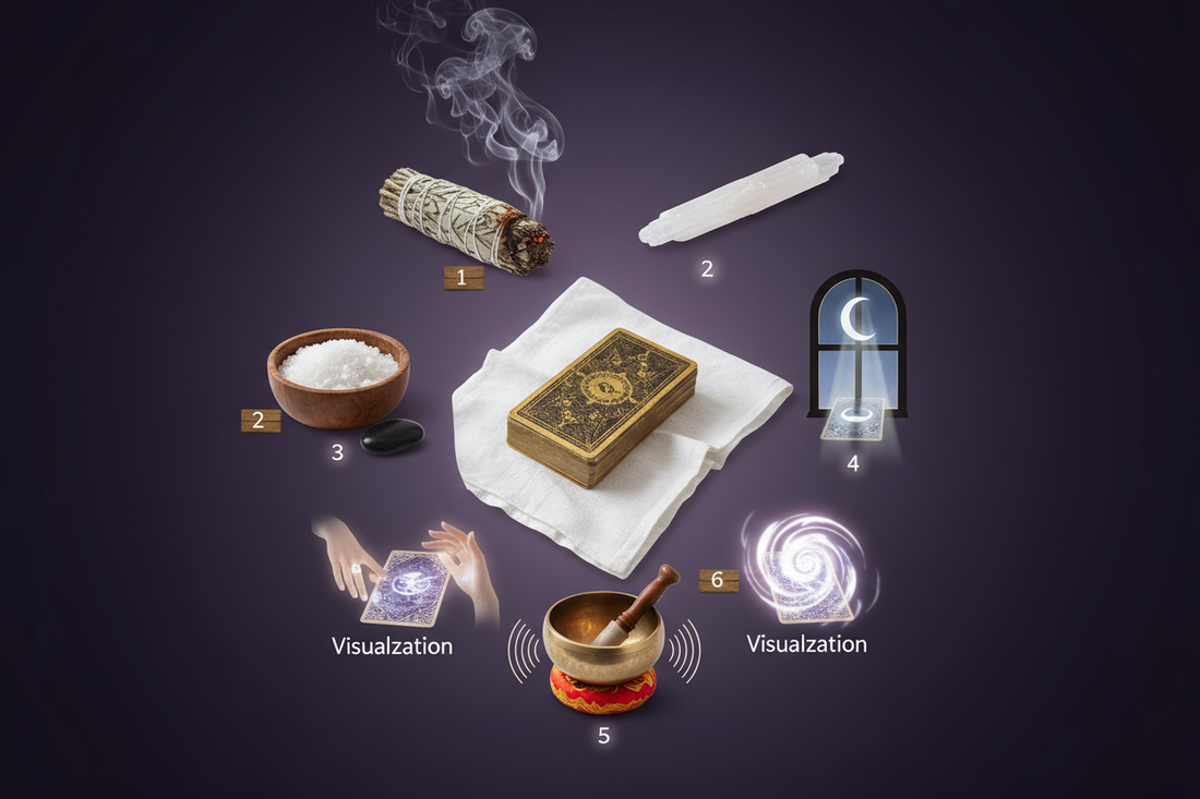 Cleansing Tarot Cards: 7 Methods to Clear Energy