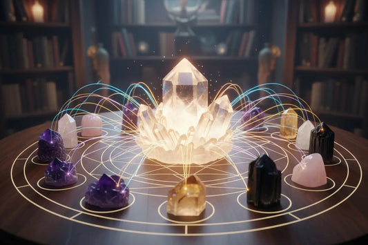 Clear Quartz Amplification: Boosting Other Crystals' Energy - Nicole's ritual universe