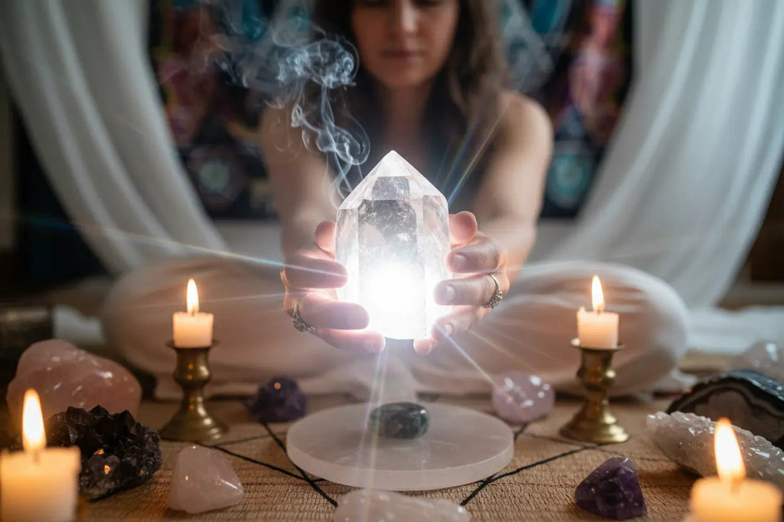 Clear Quartz Programming: Complete Guide to Programming Crystals for Specific Intentions Nicole's ritual universe
