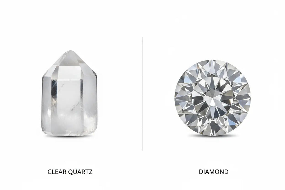 Clear Quartz vs Diamond: Spiritual Properties Compared - Nicole's ritual universe