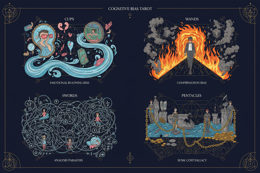 Cognitive Biases Reflected by Each Suit - Nicole's ritual universe