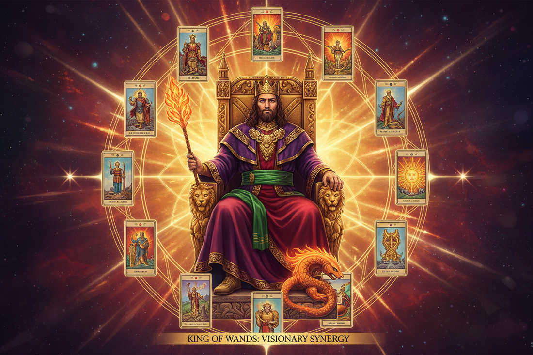 King of Wands Yes or No? (Plus Timing Predictions) - Nicole's ritual universe