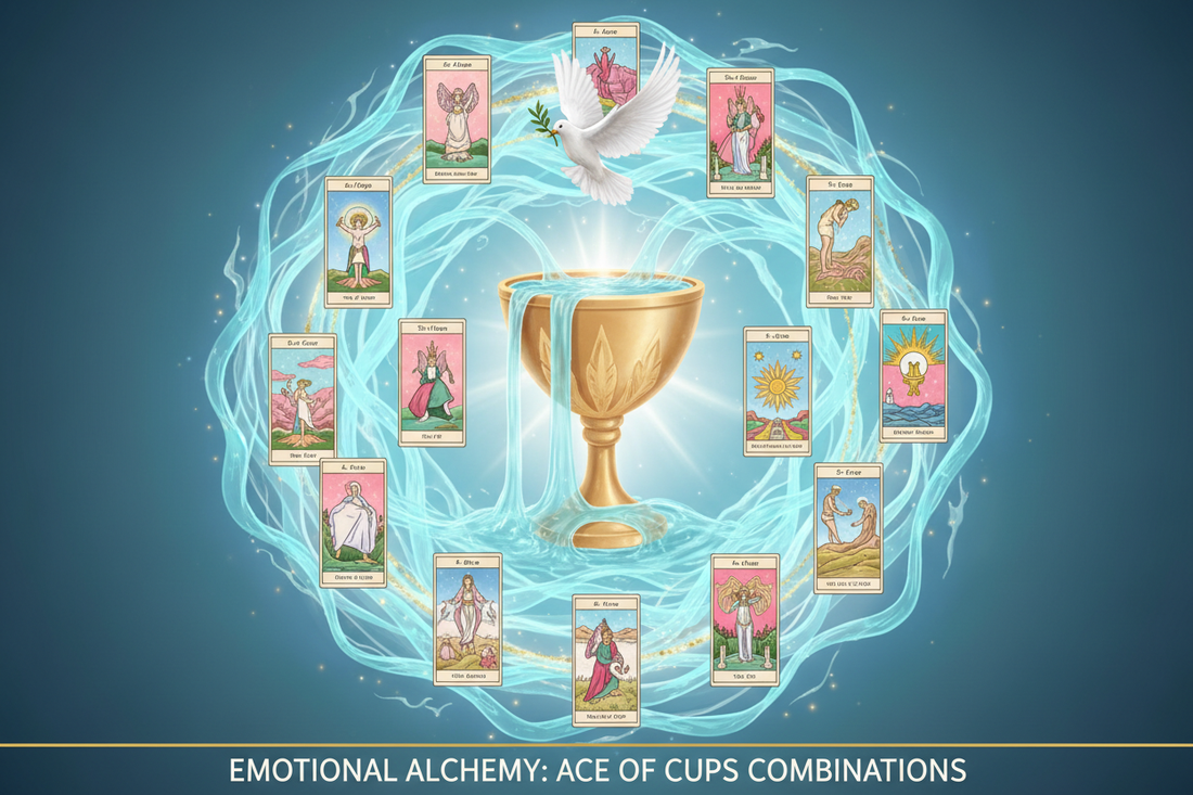 Ace of Cups Combinations: With Major & Minor Arcana - Nicole's ritual universe