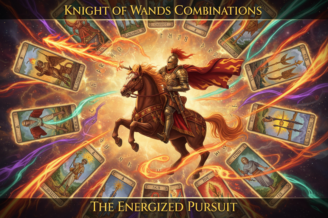Knight of Wands Combinations: With Major & Minor Arcana - Nicole's ritual universe