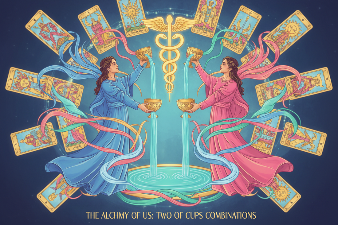 Two of Cups Combinations: With Major & Minor Arcana - Nicole's ritual universe