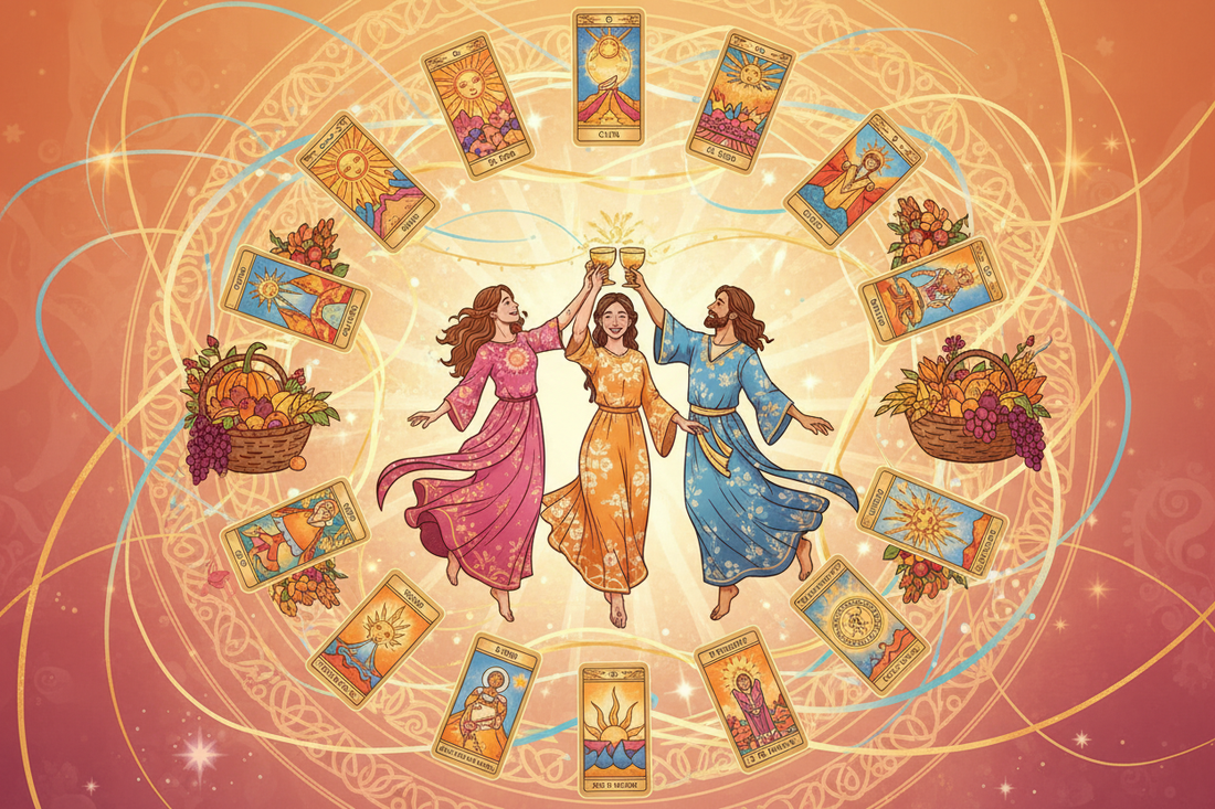 Three of Cups Combinations: With Major & Minor Arcana - Nicole's ritual universe