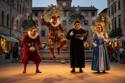 Commedia dell'Arte: Archetypal Masks and Jungian Personas