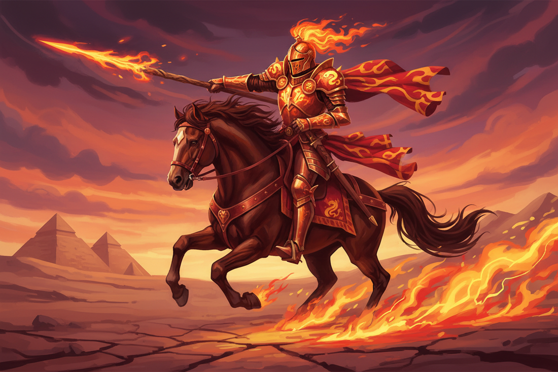 Knight of Wands Tarot Card: Complete Guide to Meaning & Symbolism - Nicole's ritual universe